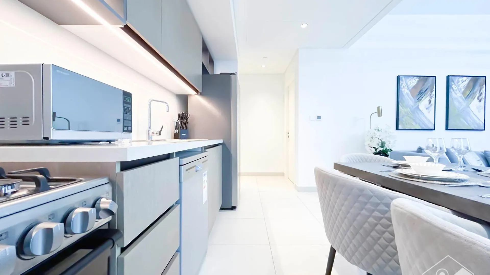 두바이 Luxurious 2Br In Burj Crown With Burj Khalifa View 아파트